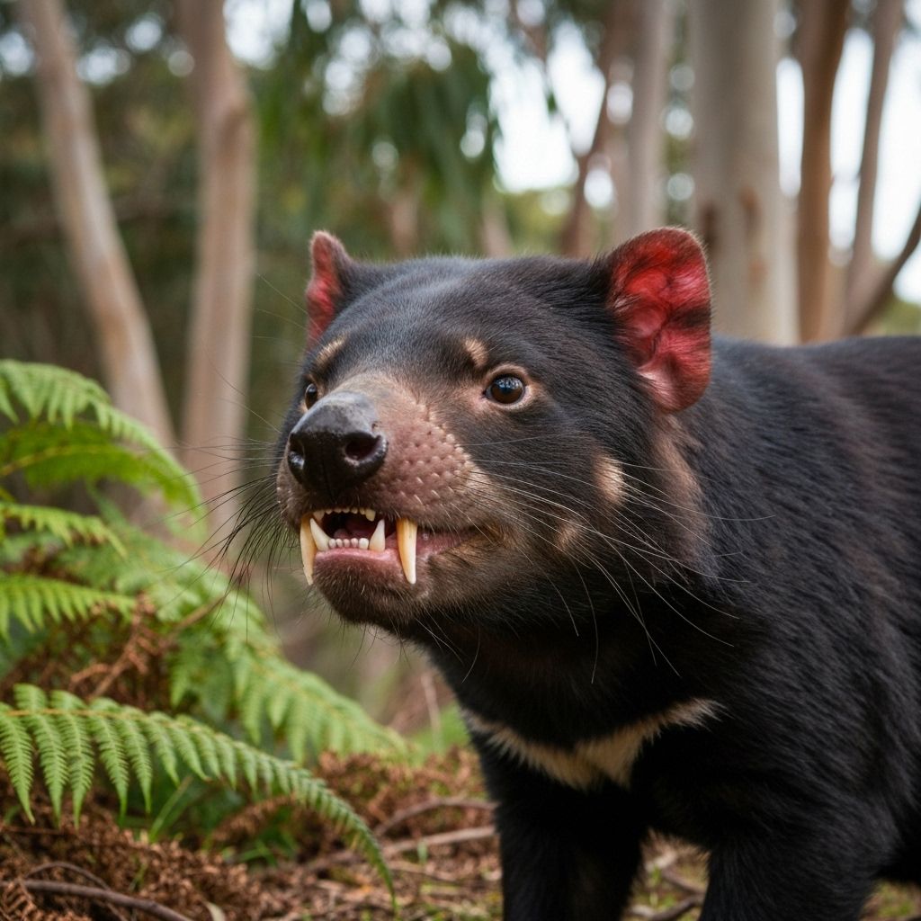 Tasmanian Devil at Devil Ark